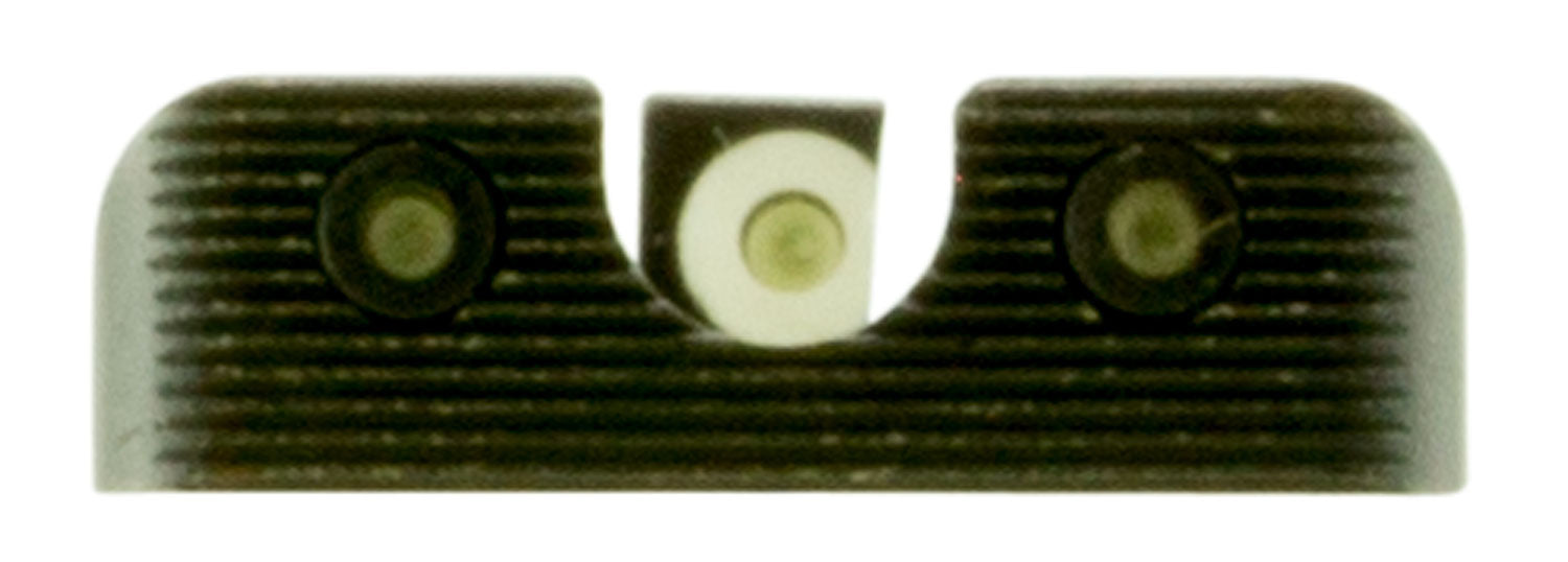 TruGlo TG231X1W Tritium Pro Day/Night Front White Outline & Green Tritium Rear Sights