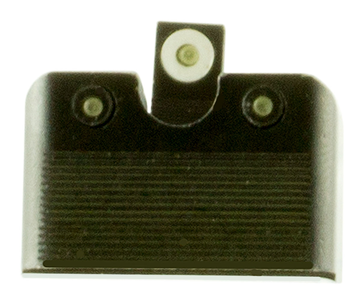 TruGlo TG231G2MW Tritium Pro Glock MOS Night Sights White Outline Green Tritium Front and Rear