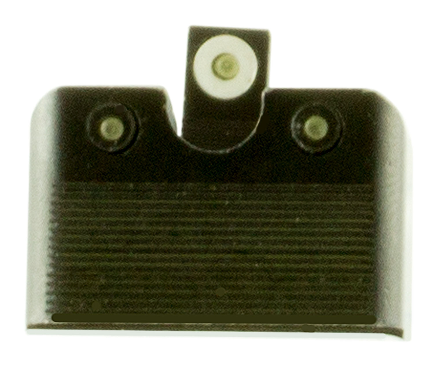 TruGlo TG231G2MW Tritium Pro Glock MOS Night Sights White Outline Green Tritium Front and Rear