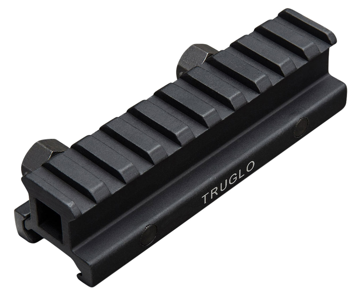 TruGlo TG8980B Anodized Black Picatinny Rail Riser Mount for Scopes and Dots