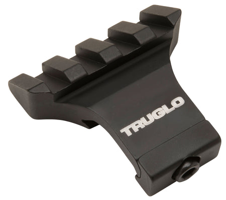 TruGlo TG8975B Angled 45 Degree Picatinny Rail Mount for Lights and Optics Black