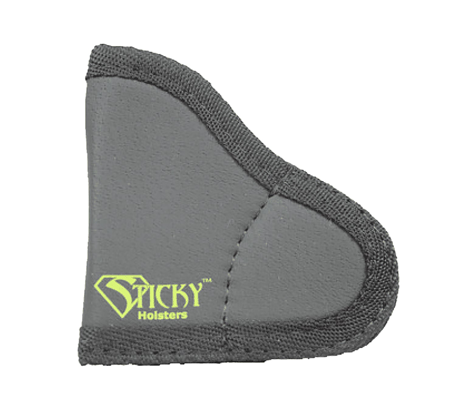 Sticky Holsters SM1NAAPUG Size 1 IWB Pocket Holster Black/Green Latex Free Rubber Designed for NAA Pug Ambidextrous