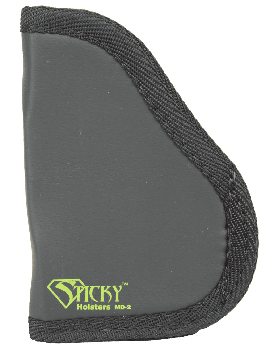 Sticky Holsters MD-2 IWB Pocket Holster Black/Green Latex Free Rubber Fits S&W M&P Shield/Springfield XD-S Ambidextrous