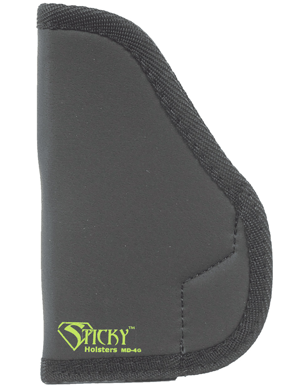 Sticky Holsters MD-4 Gen 1 IWB Pocket Holster Black/Green Latex Free Rubber Designed for Glock 26/27 Ambidextrous