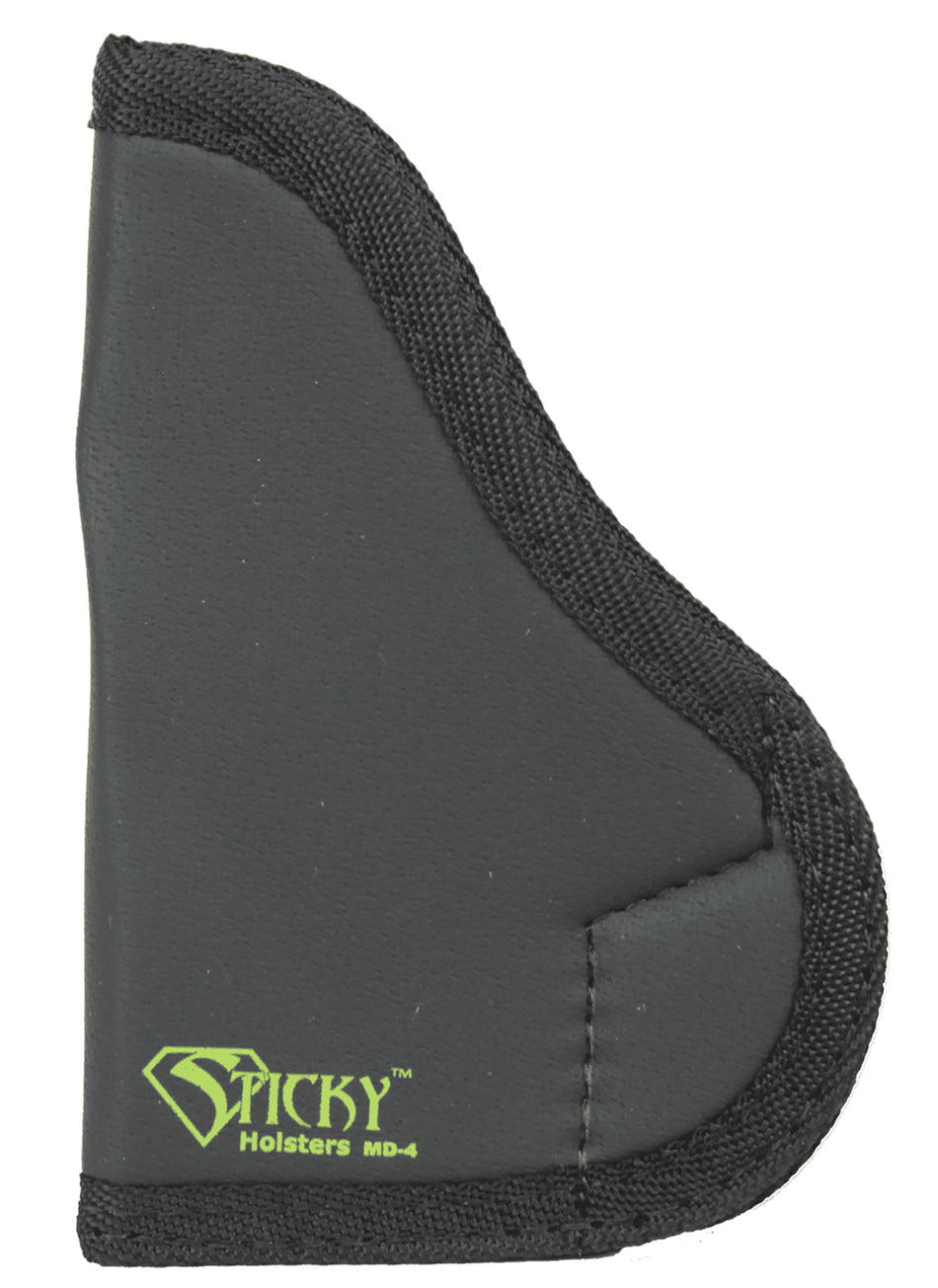 Sticky Holsters MD-4 IWB Pocket Holster Black/Green Latex Free Rubber Designed for Medium Semi-Auto Ambidextrous