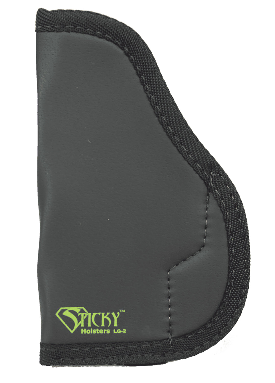 Sticky Holsters LG-2 IWB Pocket Holster Black/Green Latex Free Rubber Fits Large Auto 4" Barrel Ambidextrous