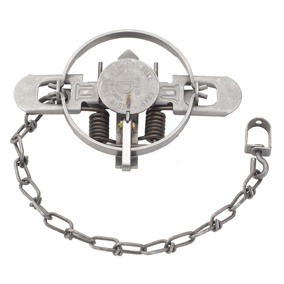 Duke Coil Spring Trap #1.5 Mink Fox Nutria Raccoon