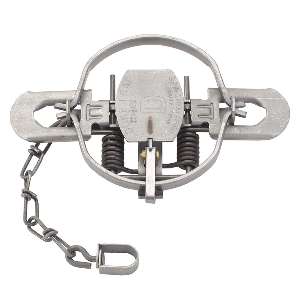 Duke Coil Spring Trap #1.75 Bobcat Coyote Raccoon