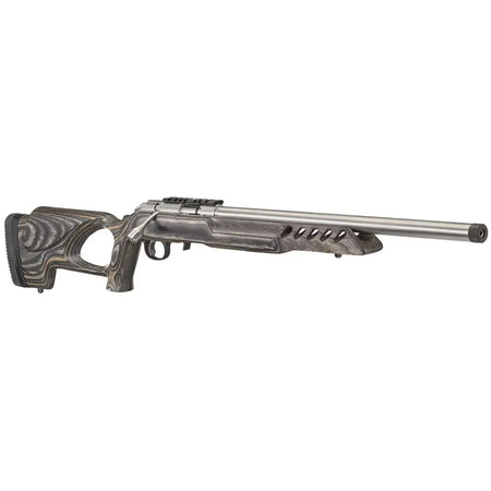 RUGER AMERICAN RIMFIRE TRGT 22LR RFL STS BLK LAM TH STK 18"