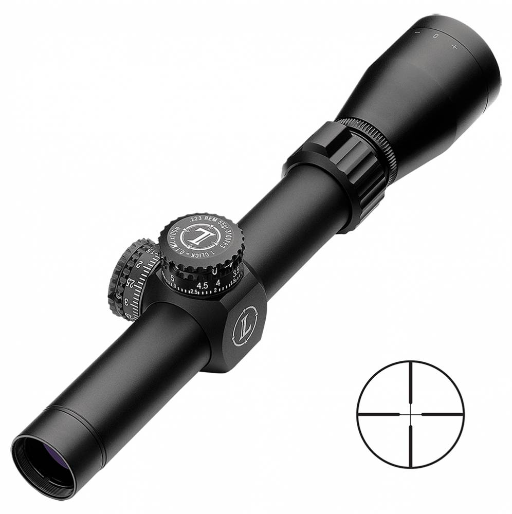 Leupold 115388 Mark AR Mod 1 1-4x 20mm Obj 1" Tube Matte Black Duplex Reticle