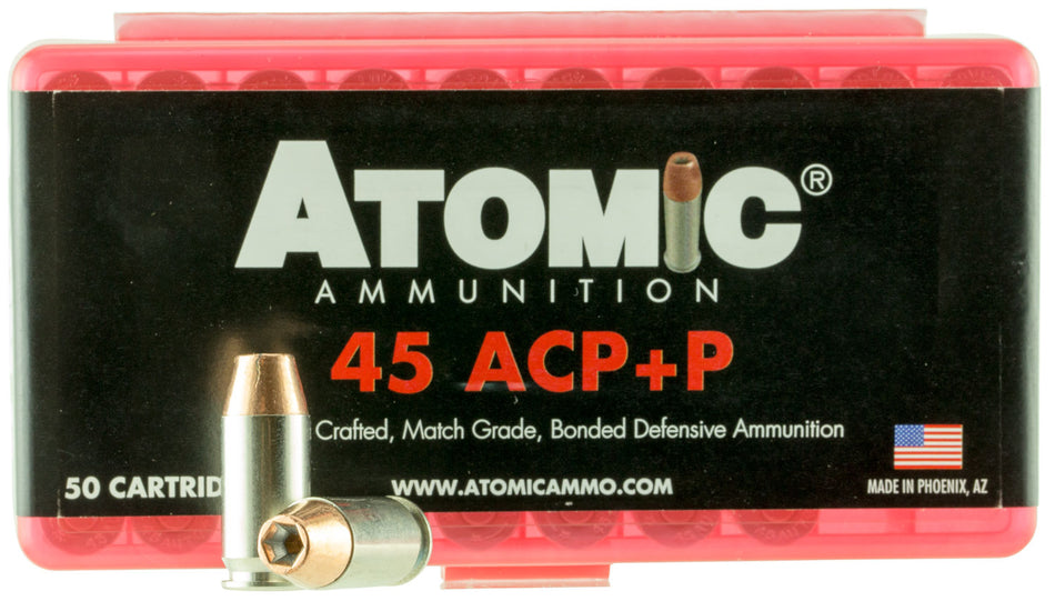 Atomic Precision Craft Bonded Match Hollow Point 185 Grain .45 ACP/Auto 1225 fps 858767004126