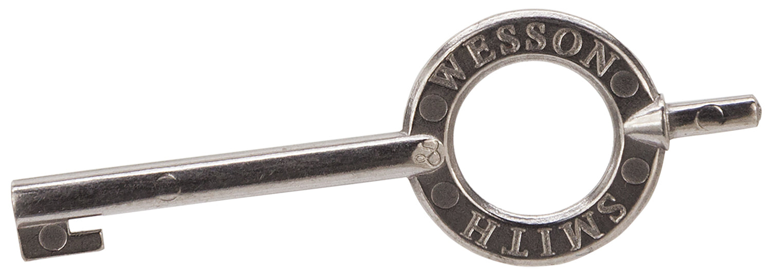 Smith & Wesson Handcuff Key for Double Lock Cuffs, Leg Irons & Thumbcuffs – Stainless Steel