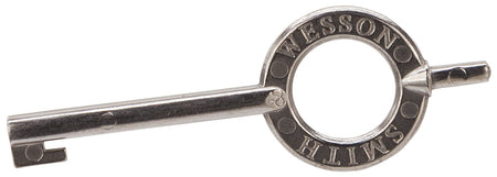 Smith & Wesson Handcuff Key for Double Lock Cuffs, Leg Irons & Thumbcuffs – Stainless Steel