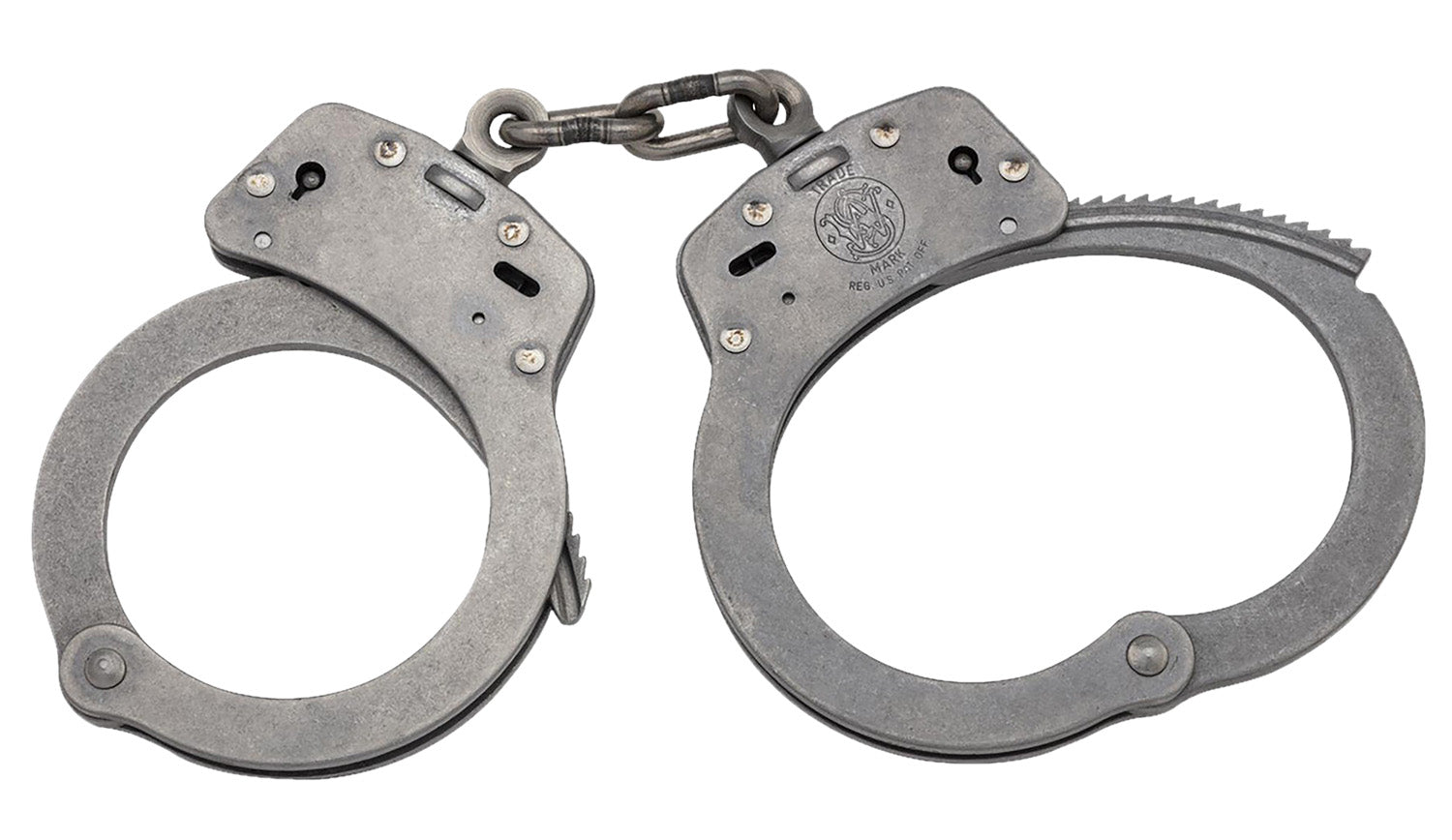 Smith & Wesson Model 103 Corrosion-Resistant Stainless Steel Slot Lock Handcuffs