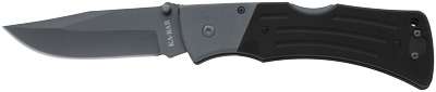 Ka-Bar G10 Mule Clip Point Folding Knife Black G10 Grip 9.25in Overall