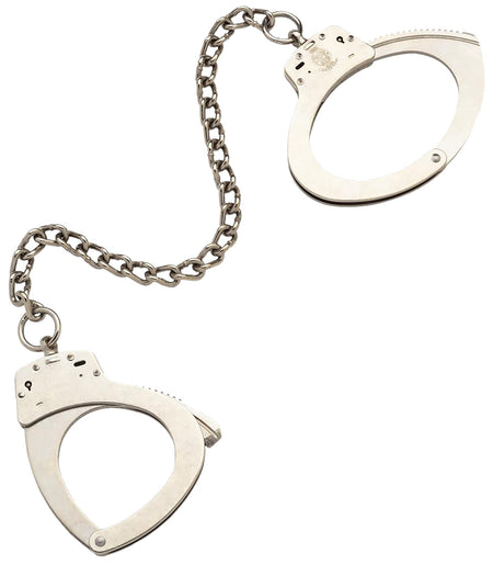 Smith & Wesson Model 1900 Nickel Steel Leg Iron Restraints – 14" Chain