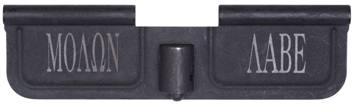 Spikes Tactical SED7009 Black Phosphate AR-15 Ejection Port Door - Laser Engraved Molon Labe