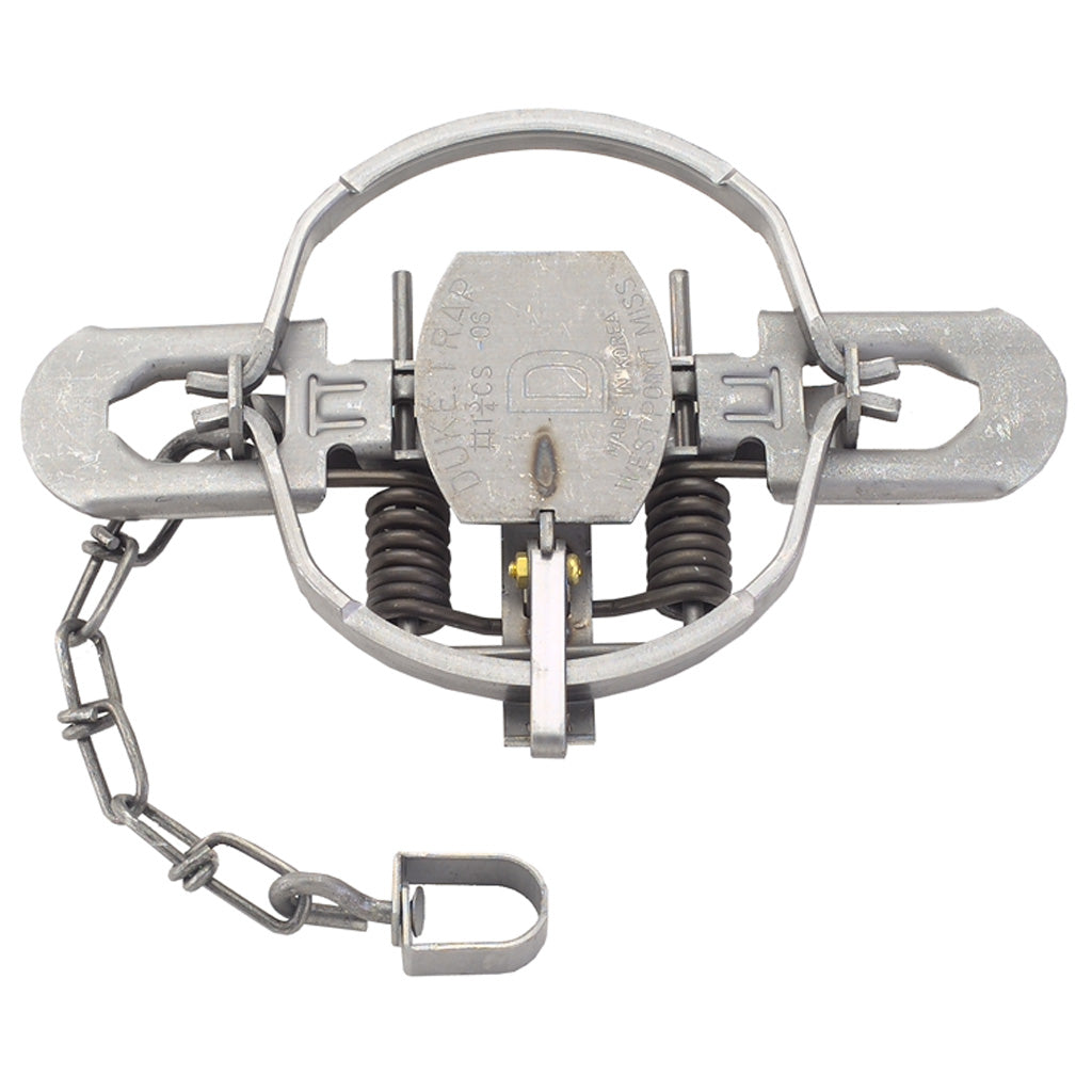 Duke No. 1 3/4 Offset Jaw Coil Spring Foothold Trap
