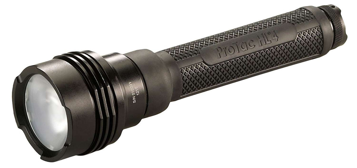 Streamlight ProTac HL 4 High-Lumen Flashlight 4 CR123A Batteries Black