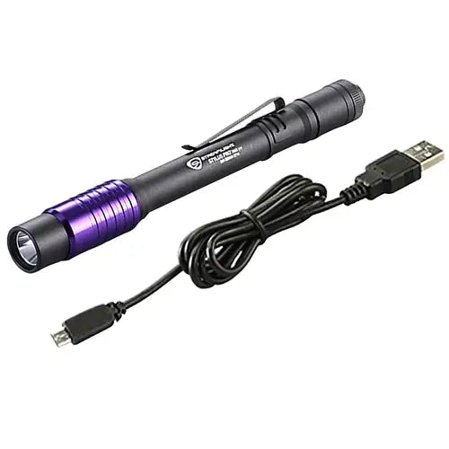 Streamlight Stylus Pro USB Flashlight White LED with Nylon Holster and AC Adaptor