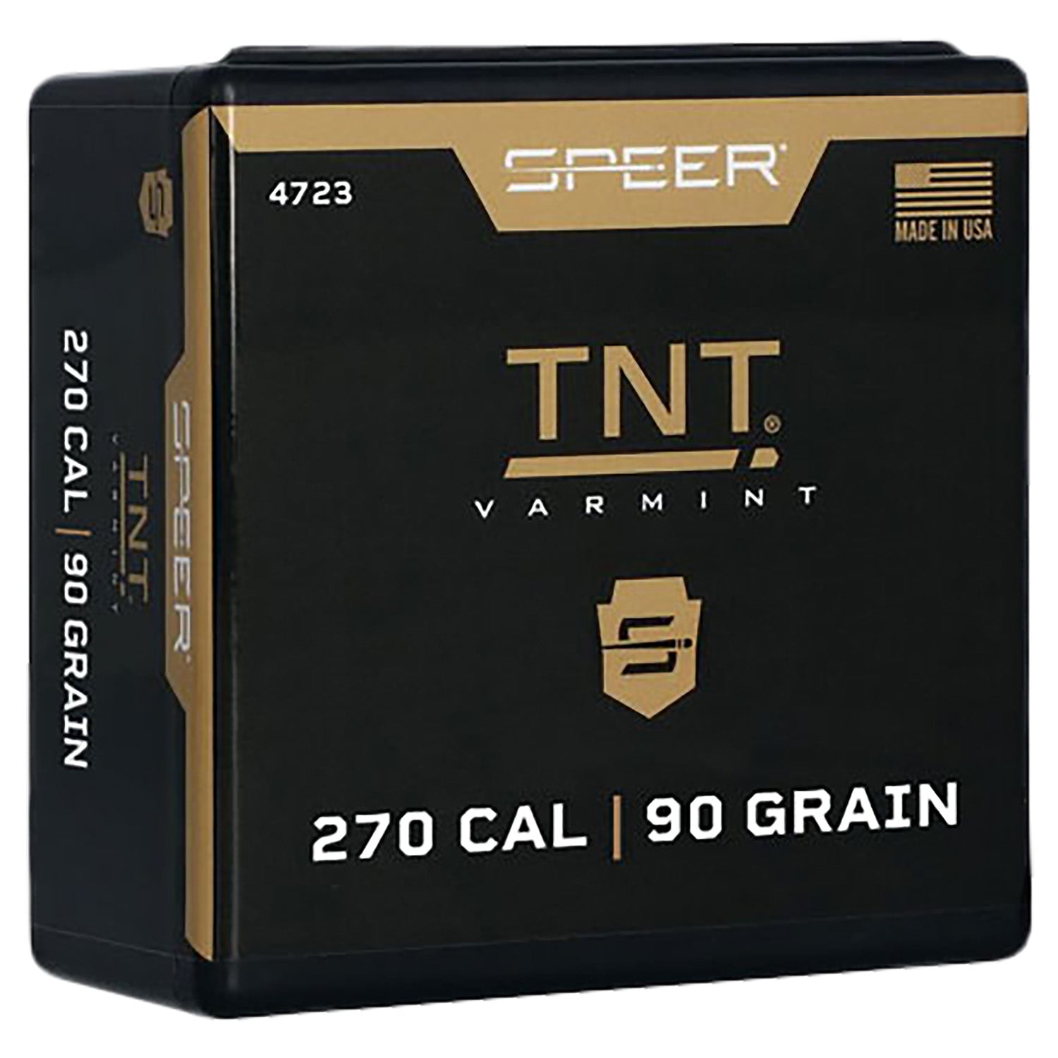 Speer TNT .270 Caliber 90 Grain JHP Varmint Component Bullets 650ct