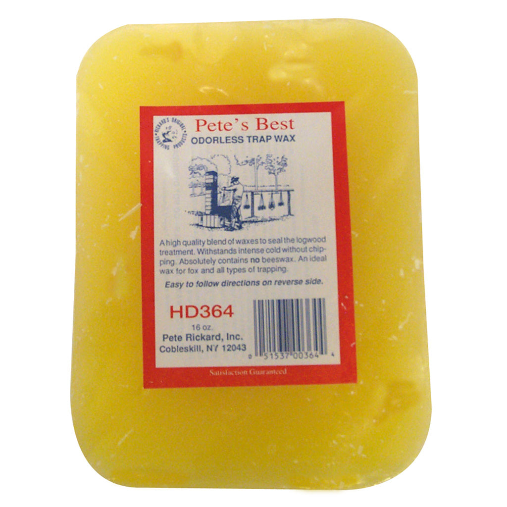 Rickards Pete's Best Trap Wax Blend 1 lb. – Cold Weather Formula