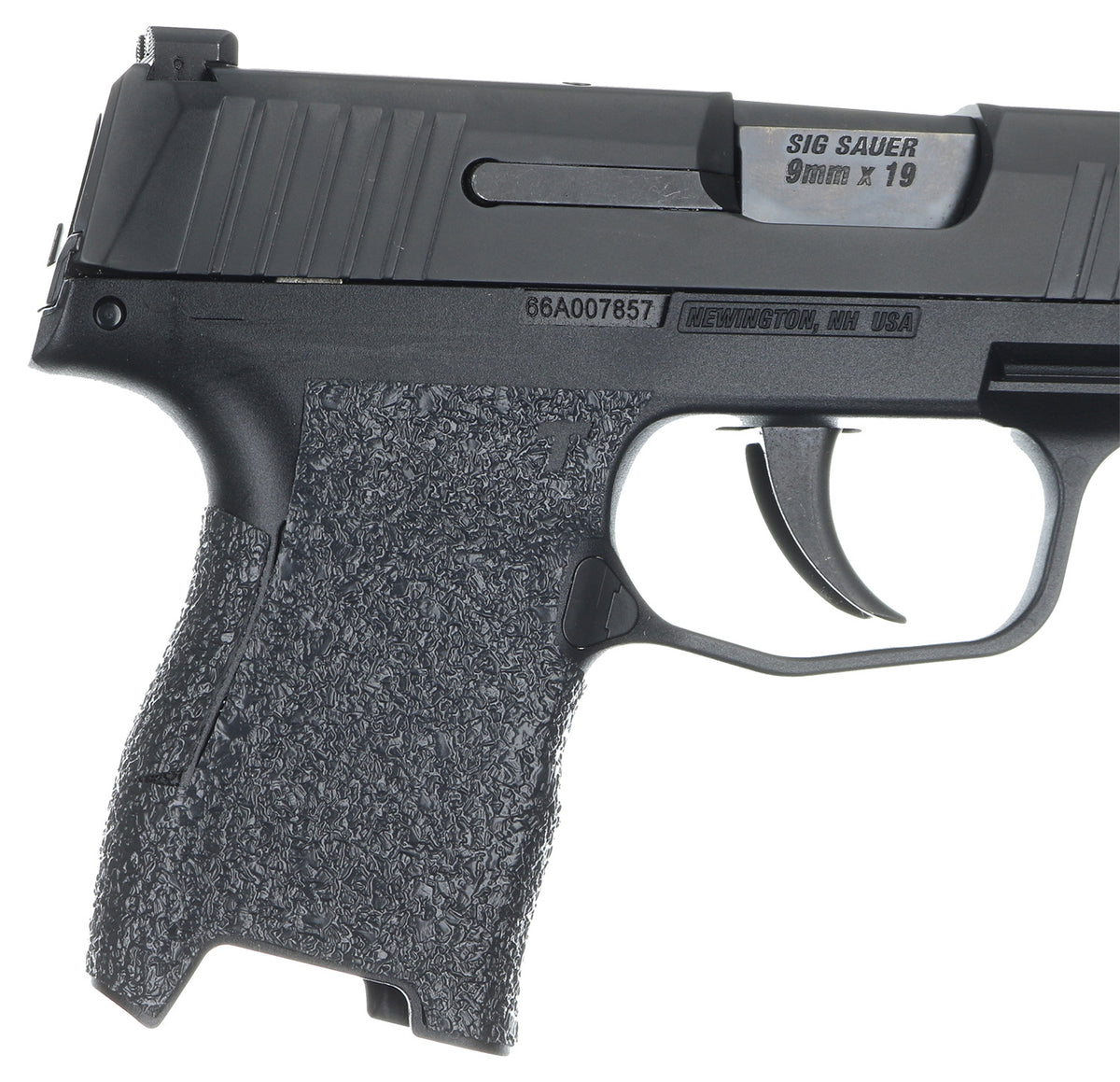 Talon Grips 001R Sig P320/P250 Compact Adhesive Rubber Grip Wrap, Black Textured