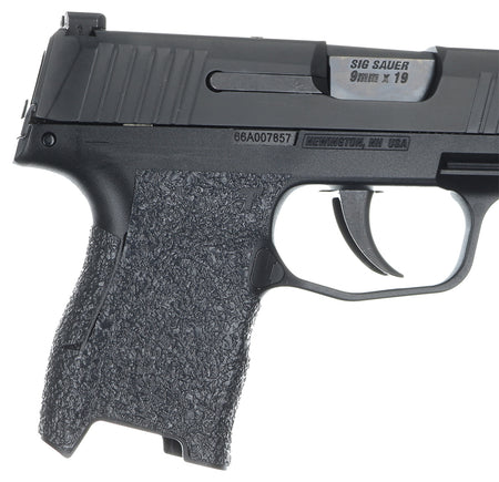 Talon Grips 001R Sig P320/P250 Compact Adhesive Rubber Grip Wrap, Black Textured