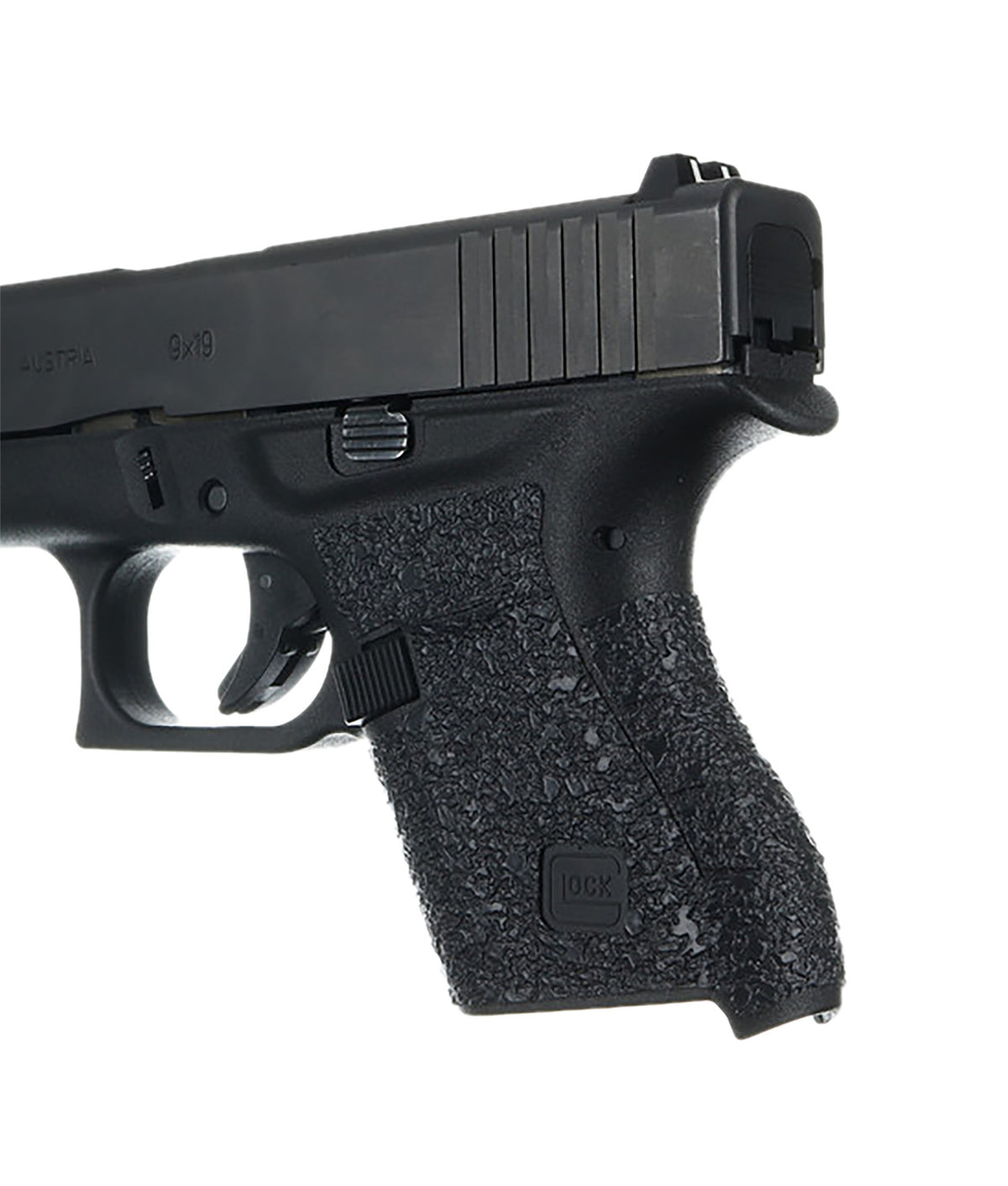 Talon 108R Glock 42 Adhesive Textured Rubber Grip Wrap, Black