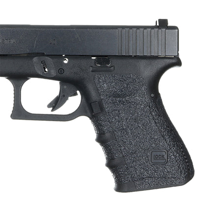 Talon 110R Glock Gen4 19/23/25/32/38 Adhesive Rubber Grip No Backstrap, Black