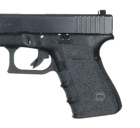 Talon 110G Glock Gen4 19/23/25/32/38 Adhesive Granulate Grip No Backstrap, Black