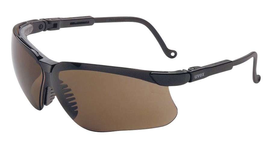 Howard Leight Genesis Anti-Fog Safety Glasses Black and Expresso
