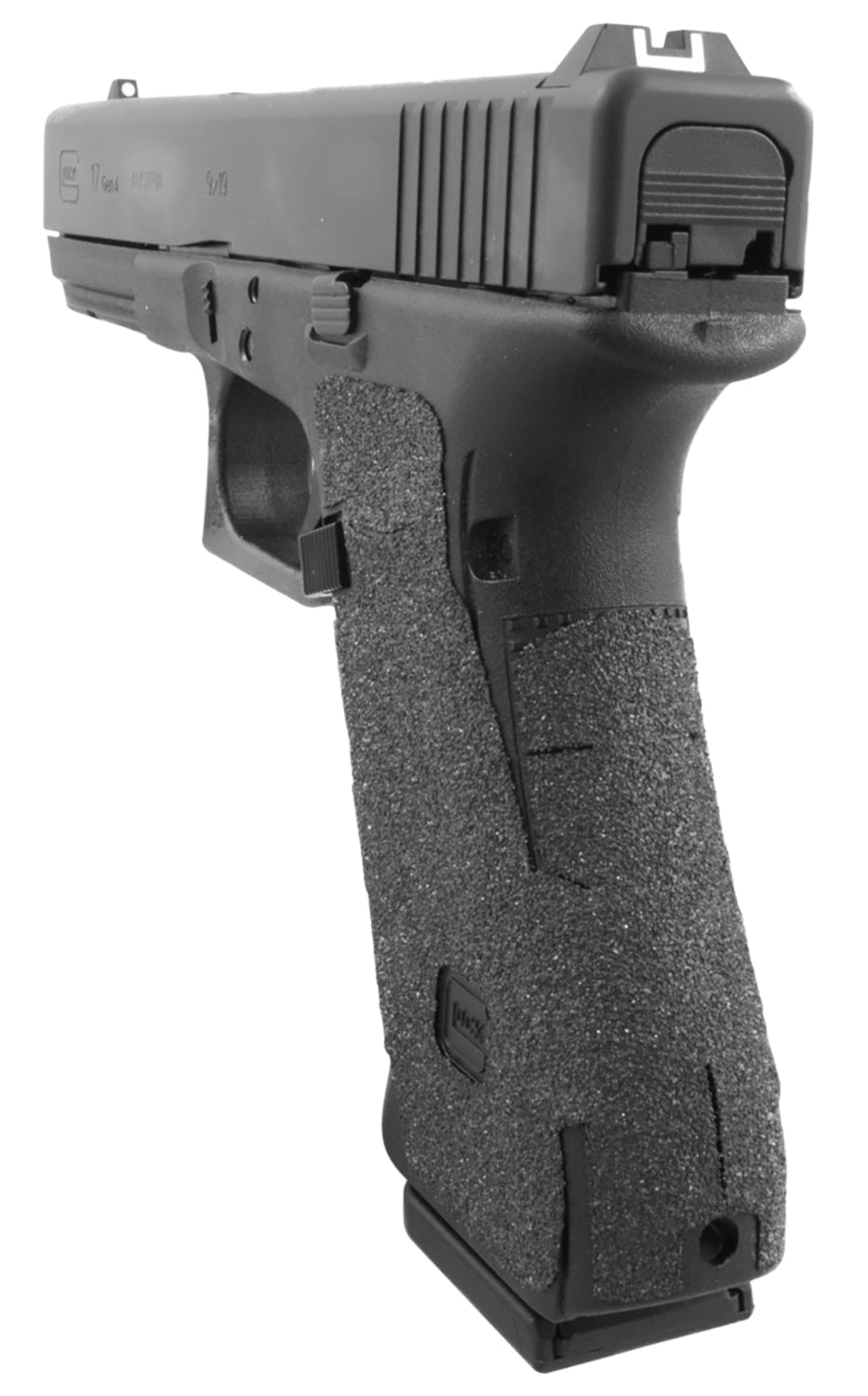 Talon 113G Glock Gen4 17/22/24/31/34/35/37 Adhesive Granulate Grip No Backstrap, Black
