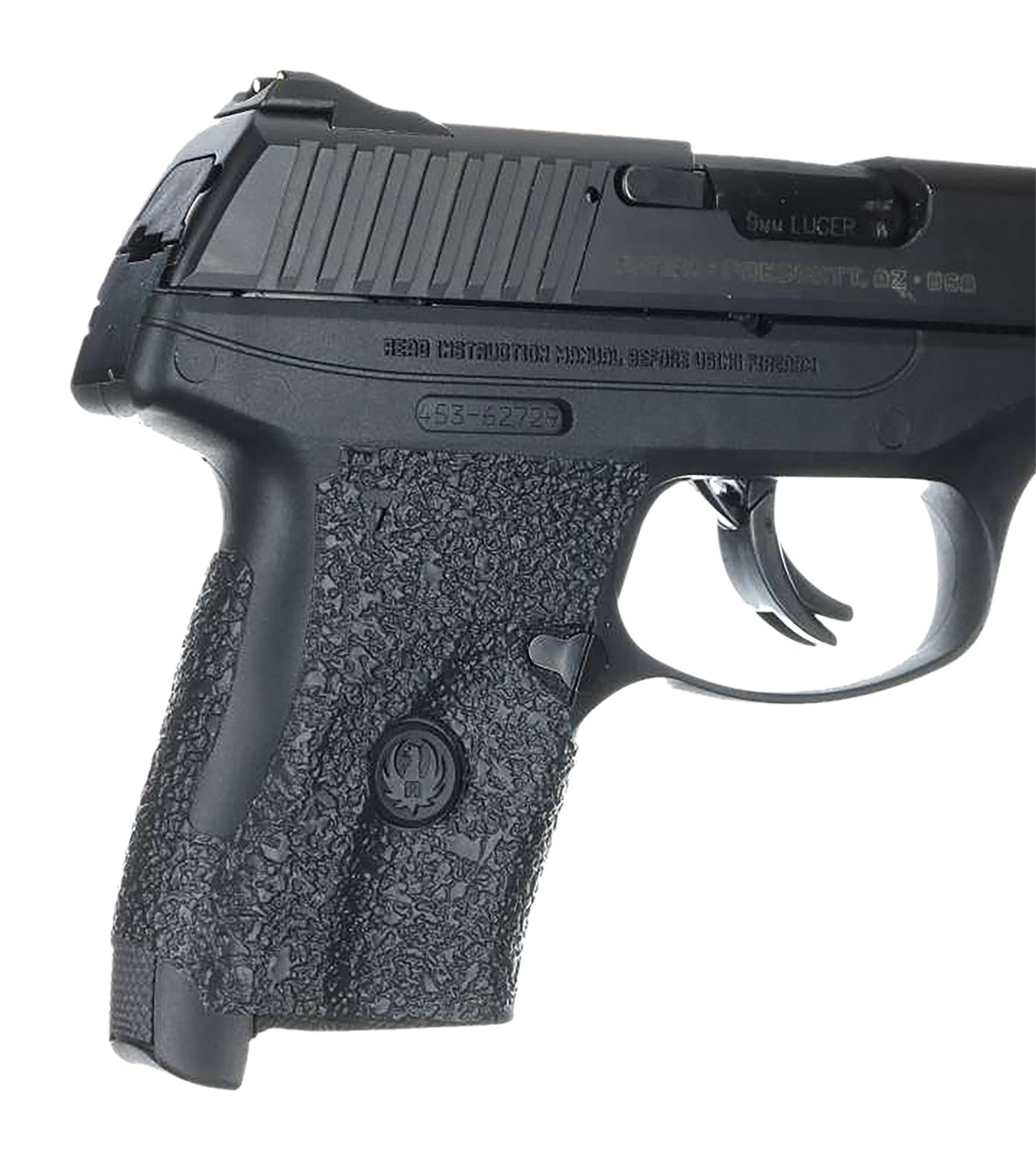 Talon 508R Ruger LC9s/EC9s Adhesive Textured Rubber Grip, Black