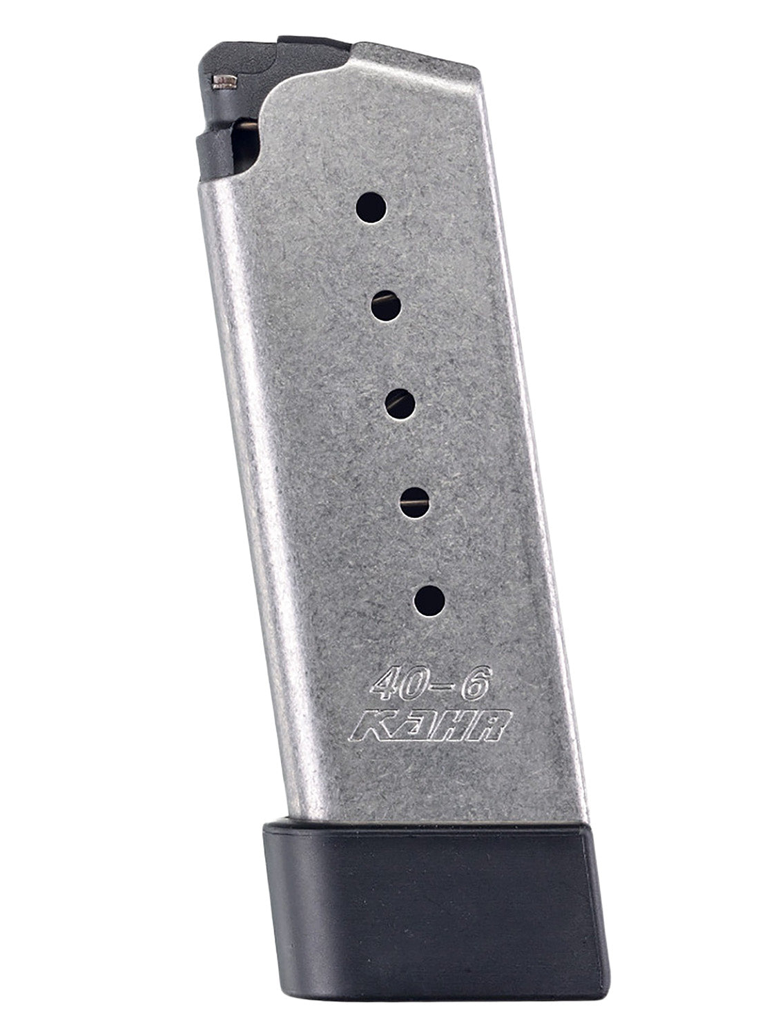 Kahr KS620 .40 S&W 6rd OEM Stainless Detachable Magazine with Grip Extension for CM/PM/MK
