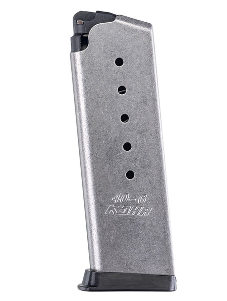 Kahr K420 .40 S&W 6rd OEM Stainless Detachable Magazine for CW/KP/K Models