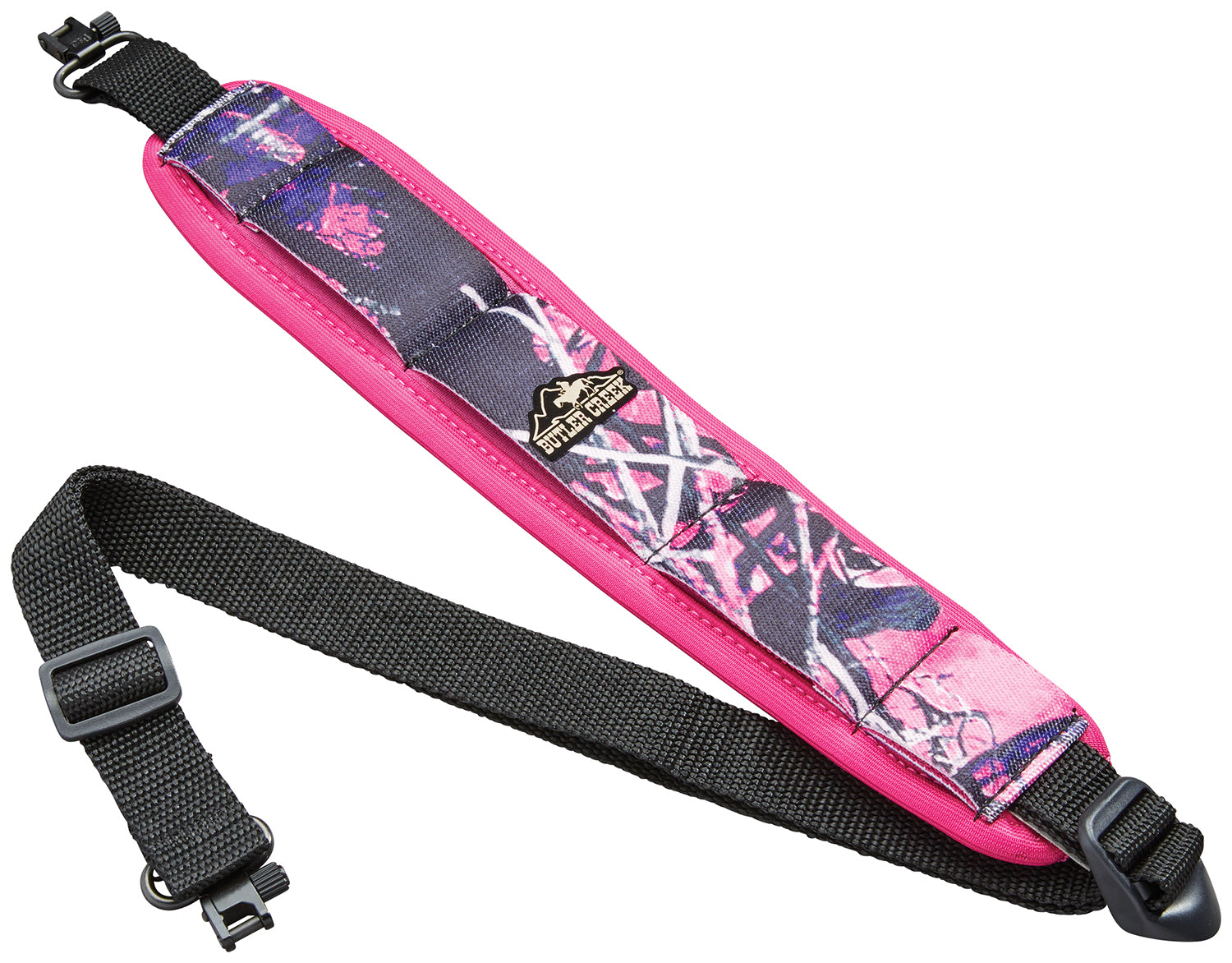 Butler Creek 181010 Comfort Stretch Rifle Sling Muddy Girl Camo Neoprene with Swivel
