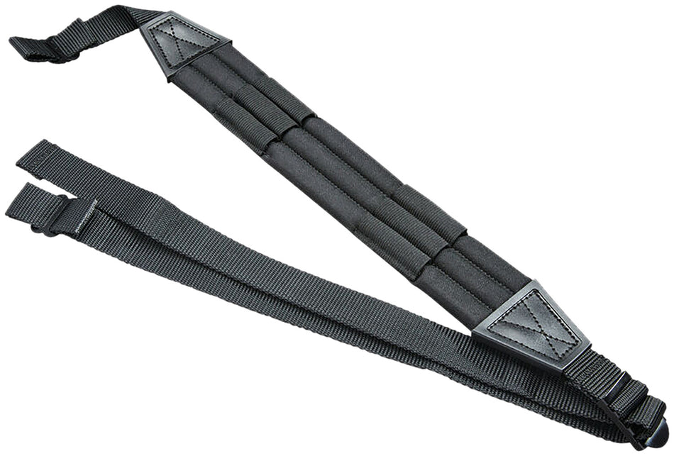 Butler Creek 26972 Ultra Padded Rifle Sling Black Nylon 48 Inch with Cartridge Loops