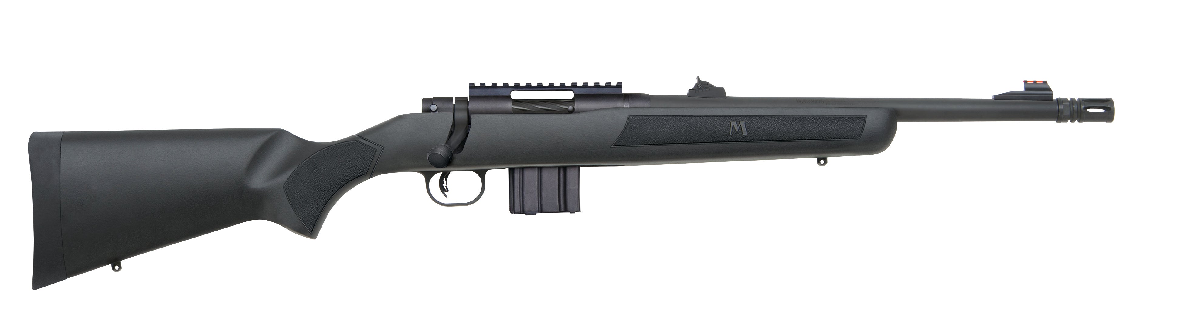 Mossberg 27716 MVP Patrol 5.56x45mm NATO 10+1 16.25" Matte Blued 16.25" Medium Bull Barrel Matte Blued Steel Black Fixed Pillar-Bedded Stock Right Hand