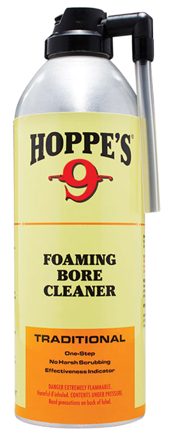 Hoppe's 908 No. 9 Foaming Bore Cleaning Spray 12 oz Copper & Powder Remover