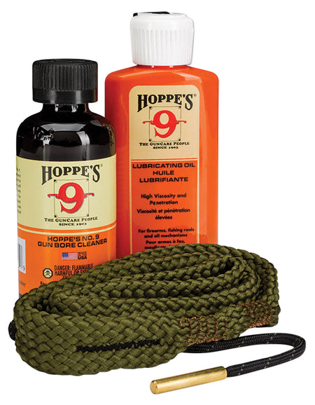 Hoppe's 110020 20 Gauge Shotgun Cleaning Kit with No. 9 Solvent, Clam Pack