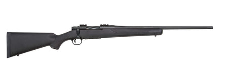 Mossberg 27884 Patriot Full Size 270 Win 5+1 22" Matte Blued Fluted Barrel, Drilled & Tapped Matte Blued Stainless Steel Receiver, Fixed Synthetic Stock, Right Hand