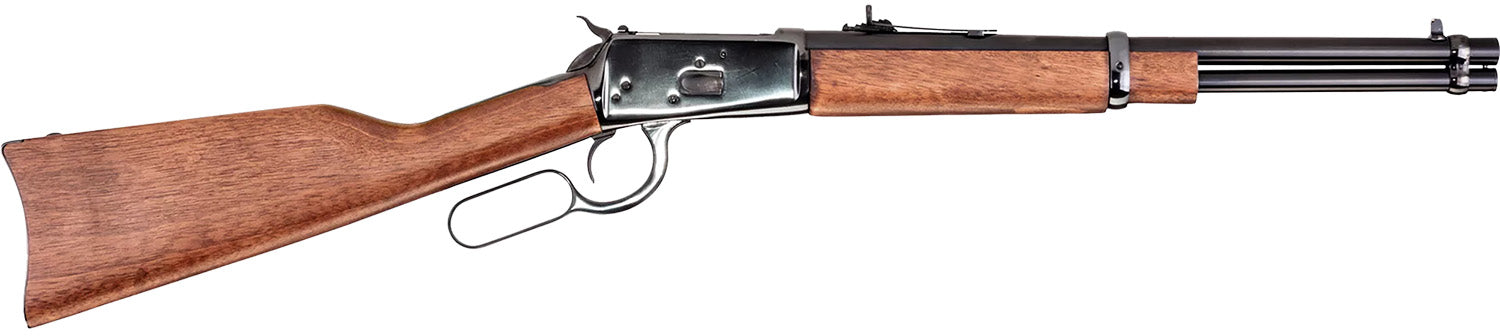 Rossi 923571613 R92 Carbine 38 Special +P/357 Mag 8+1, 16" Polished Black Oxide Steel Barrel, Polished Black Oxide Carbon Steel Receiver, Fixed Hardwood Stock, Right Hand