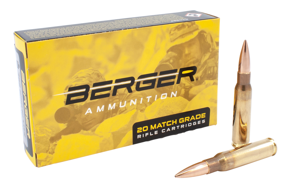 Berger Bullets 60010 Tactical 175 Grain .308 Win / 7.62x51mm 2668 fps