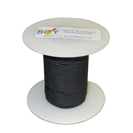BCY D-Loop Material 24 Black 100 Foot Roll