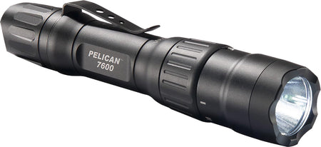 Pelican 7600 Multi-Color Tactical Light Black Anodized 37/479/944 Lumens USB Rechargeable
