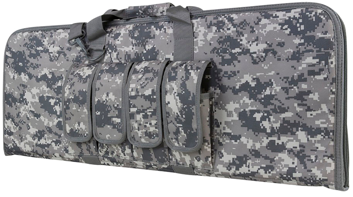 NcStar VISM Digital Camouflage 36 Inch Carbine Gun Case External Mag Pouches