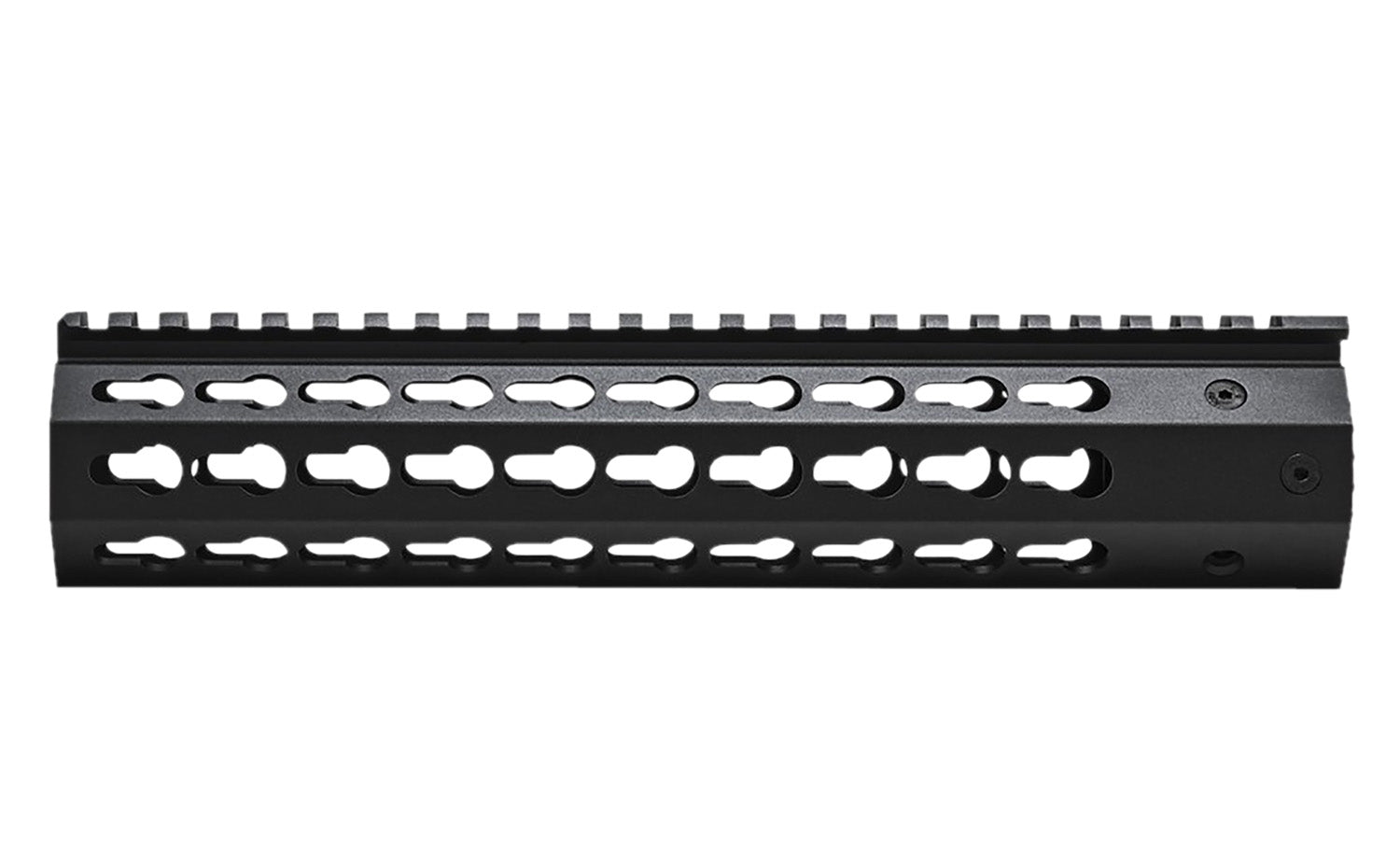 NcStar AR-15 Free-Float KeyMod Handguard 10 Inch, Anodized Aluminum, Low Profile Compatible
