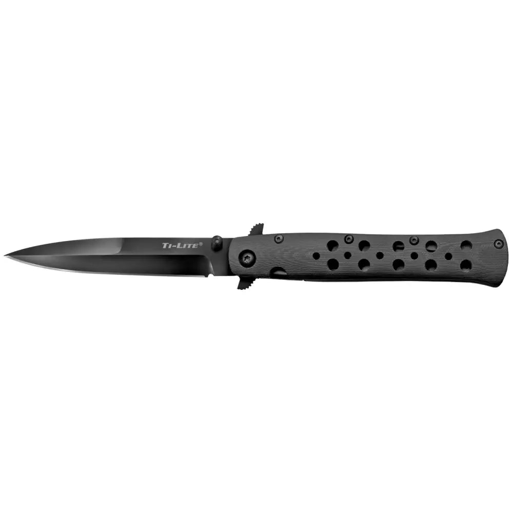 Cold Steel Ti-Lite G-10 4" Straight Edge Folder Knife 8.75" Overall