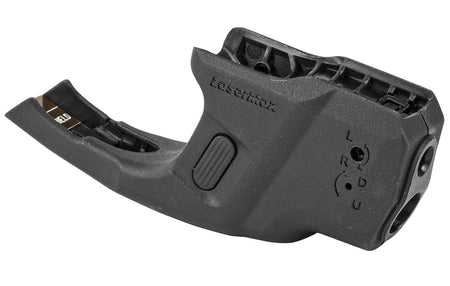 LaserMax S&W Shield CenterFire GripSense Red Laser and White LED 100 Lumen Black